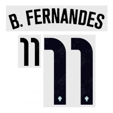 20-22 Portugal Away NNs, B.FERNANDES 11 페르난데스(포르투갈)