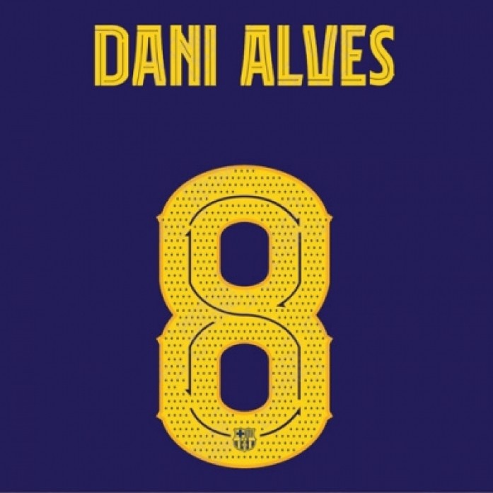 21-22 Barcelona 3rd Cup NNs,DANI ALVES 8 다니알베스(바르셀로나)