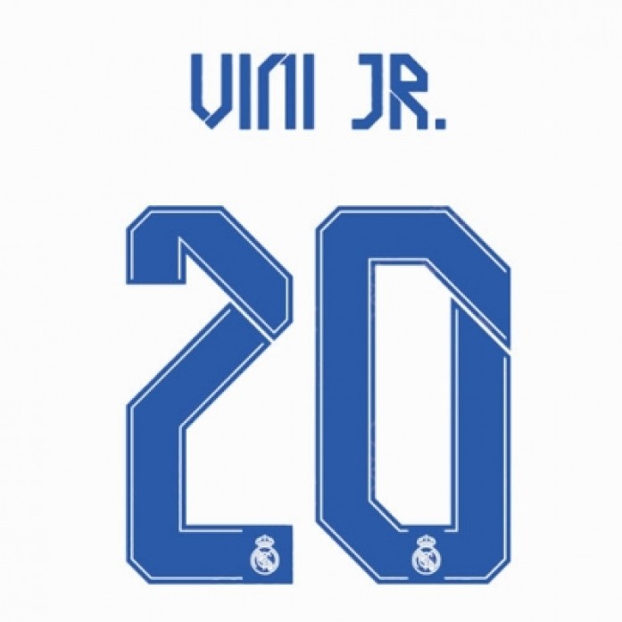 21-22 Real Madrid Home NNs,VINI JR. 20 비니시우스(레알마드리드)
