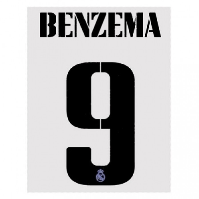22-23 Real Madrid Home NNs,BENZEMA 9 벤제마(레알마드리드)