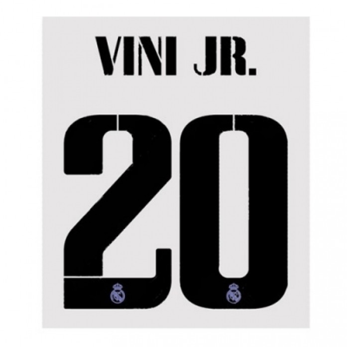 22-23 Real Madrid Home/Away NNs,VINI JR. 20 비니시우스(레알마드리드)