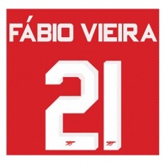 22-23 Arsenal Home Cup NNs,FABIO VIEIRA 21 파비우 비에이라(아스날)