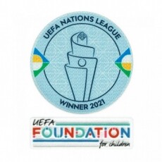 Nations League 2021 Winner + Foundation Patch Set (프랑스)
