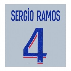 22-23 PSG 3rd NNs,SERGIO RAMOS 4 라모스(파리생제르망)