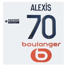 22-23 Marseille Home NNs,ALEXIS 70 알렉시스 + Official Sponsor(마르세유)