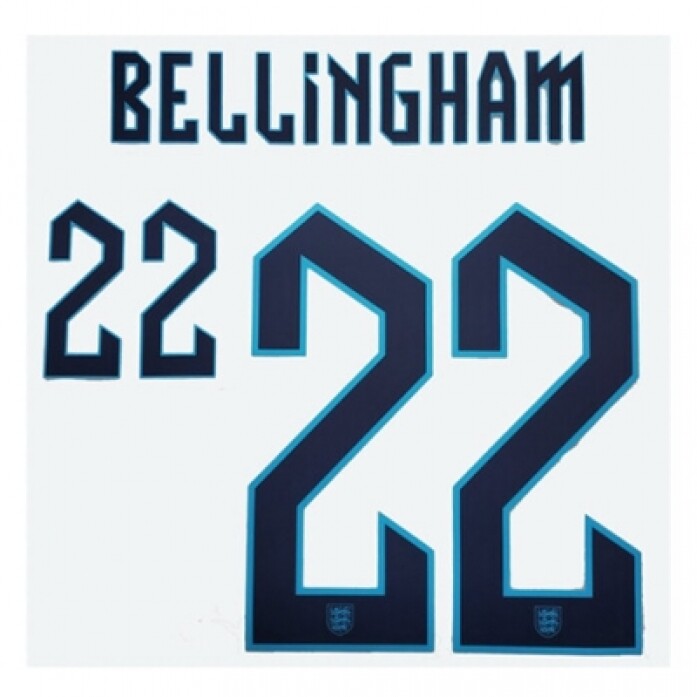22-23 England Home NNs,BELLINGHAM 22 벨링엄(잉글랜드)