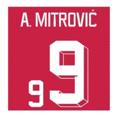 22-23 Serbia Home NNs,MITROVIC 9 미트로비치(세르비아)