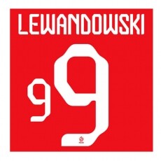 22-23 Poland Away NNs,LEWANDOWSKI 9 레반도프스키(폴란드)