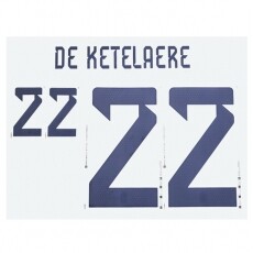 22-23 Belgium Away NNs,DE KETELAER 22 데케텔라에르(벨기에)
