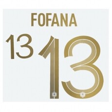 22-23 France Home NNs,FOFANA 13 포파나(프랑스)