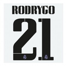 22-23 Real Madrid Home/Away NNs, RODRYGO 21 호드리구(레알마드리드)