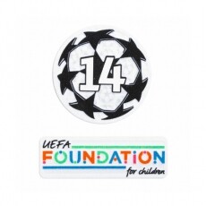 23-24 Starball 14 Times Winner + Foundation Patch Set