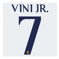 23-24 Real Madrid Home NNs,VINI JR. 7 비니시우스(레알마드리드)