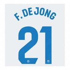 23-24 Barcelona Away NNs,F.De Jong 21 프랭키데용(바르셀로나)