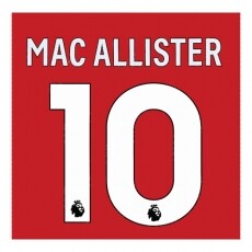 23-24 Liverpool Home NNs,MAC ALLISTER 10 맥앨리스터(리버풀)