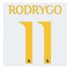 23-24 Real Madrid Away/3rd NNs, RODRYGO 11 호드리구(레알마드리드)