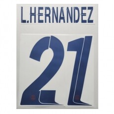 23-24 PSG Away Cup NNs,L. HERNANDEZ 21 뤼카 에르난데스(파리생제르망)