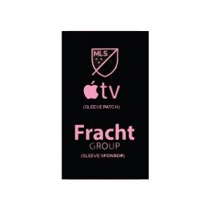 2023,2024 Inter Miami MLS Away Patch + Fracht Group Set 인터마이애미