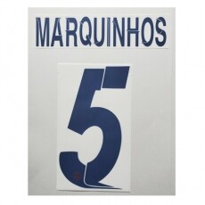 23-24 PSG Away UCL NNs,MARQUINHOS 5 마르퀴뇨스(파리생제르망)