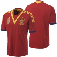 13-14 Spain Home Jersey