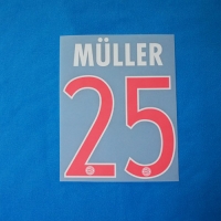 15-16 Bayern Munich 3rd NNs, Muller #25 뮬러(바이에른뮌헨)