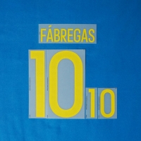 16-17 Spain Home NNs,Fabregas #10 파브레가스(스페인)