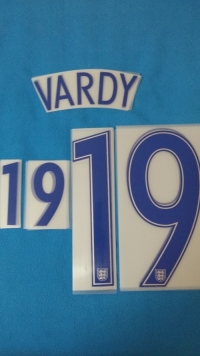 16-17 England Home NNs,Vardy #19 바디(잉글랜드)