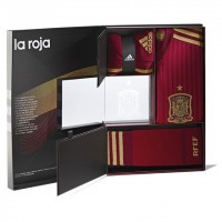 14-15 Spain Home Authentic Limited Edition Jersey 스페인