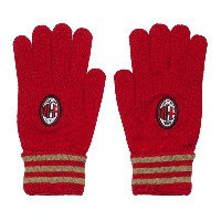13-14 AC Milan 3 Stripe Gloves