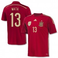 14-15 Spain Home Authentic Jersey 스페인