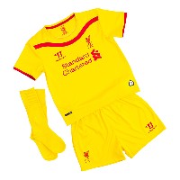 14-15 Liverpool Away Mini Kit - Infants 리버풀