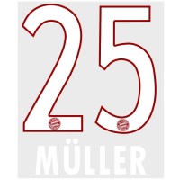 15-16 Bayern Munich Home NNs, Muller 25 뮬러(바이에른뮌헨)
