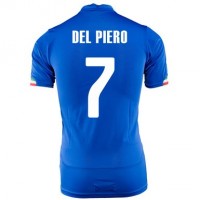 14-15 Italy Home Del Piero #7 Jersey 이탈리아[마킹포함]