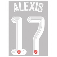 15-16 Arsenal Home UCL NNs, Alexis #17 알렉시스(아스날)