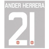 15-17 Man Utd. Home/Away UCL NNs, ANDER HERRERA #21 맨유(에레라)