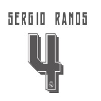 15-16 Real Madrid Home NNs Sergio Ramos #4 레알마드리드(라모스)